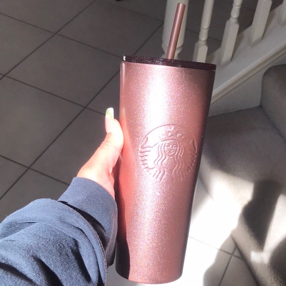Starbucks Tumbler Rose Gold